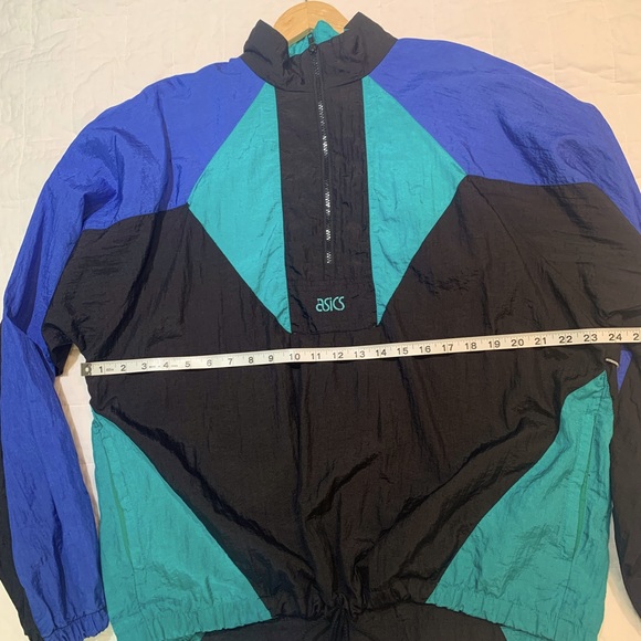 Retro 80s/90s ASICS Windbreaker Jacket - Picture 5 of 7
